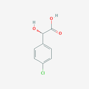 molecular formula C8H7ClO3 B152485 (S)-2-(4-氯苯基)-2-羟基乙酸 CAS No. 76496-63-4