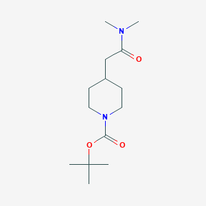 Tert-butyl 4-[(dimethylcarbamoyl)methyl]piperidine-1-carboxylate