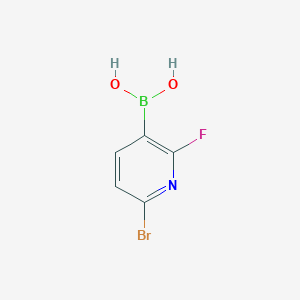 (6-Bromo-2-fluoropyridin-3-yl)boronic acid