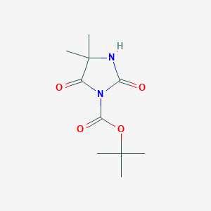 Tert-butyl 4,4-dimethyl-2,5-dioxoimidazolidine-1-carboxylate