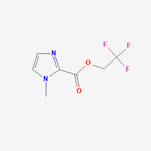 2,2,2-trifluoroethyl 1-methyl-1H-imidazole-2-carboxylate