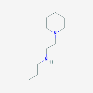 molecular formula C10H22N2 B1524895 [2-(Piperidin-1-yl)ethyl](propyl)amine CAS No. 99178-30-0