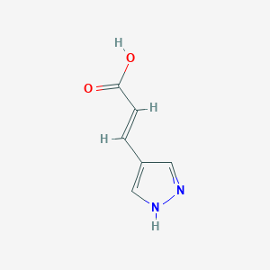 (E)-3-(1H-Pyrazol-4-yl)acrylic acid