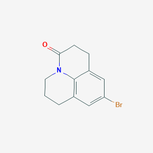 9-Bromo-1,2,6,7-tetrahydro-5H-pyrido[3,2,1-ij]quinolin-3-one