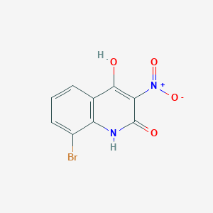 molecular formula C9H5BrN2O4 B1524904 8-Bromo-3-nitroquinoline-2,4-diol CAS No. 54675-49-9