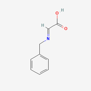 molecular formula C9H9NO2 B15249125 2-(Benzylimino)aceticacid 