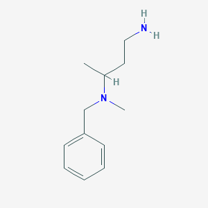 molecular formula C12H20N2 B1524925 (4-Aminobutan-2-yl)(benzyl)methylamine CAS No. 1082818-41-4
