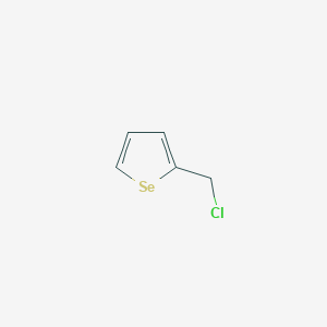 molecular formula C5H5ClSe B15249374 2-(Chloromethyl)selenophene 