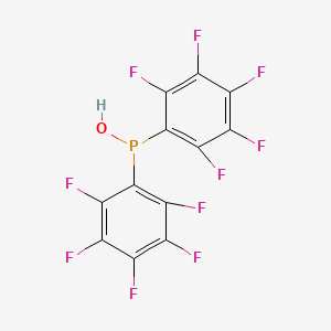 molecular formula C12HF10OP B1524941 Bis(pentafluorophenyl)hydroxyphosphine CAS No. 5032-93-9