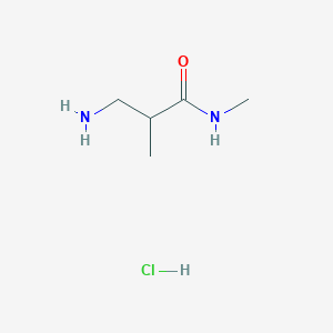 3-Amino-N,2-dimethylpropanamide hydrochloride