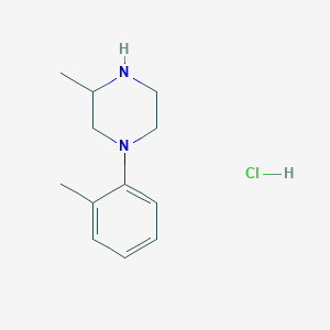 3-Methyl-1-(2-methylphenyl)piperazine hydrochloride