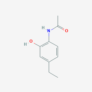 molecular formula C10H13NO2 B15249600 n-(4-Ethyl-2-hydroxy-phenyl)-acetamide 
