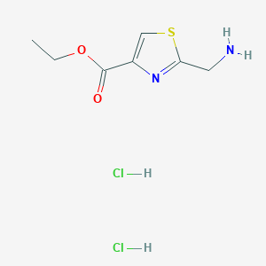Ethyl 2-(aminomethyl)-1,3-thiazole-4-carboxylate dihydrochloride