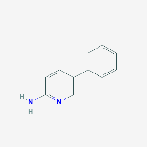 molecular formula C11H10N2 B015250 5-Phenyl-2-pyridinamine CAS No. 33421-40-8