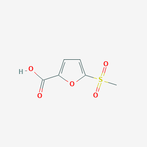 molecular formula C6H6O5S B1525002 5-Methanesulfonylfuran-2-carboxylic acid CAS No. 23423-91-8