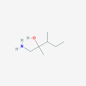 molecular formula C7H17NO B1525013 1-Amino-2,3-dimethylpentan-2-ol CAS No. 42328-58-5