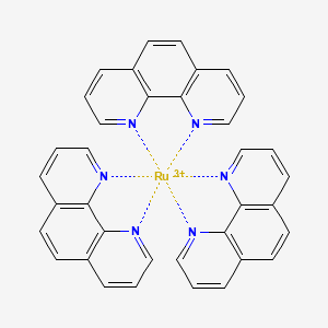 molecular formula C36H24N6Ru+3 B15250288 Tris(1,10-phenanthroline)ruthenium(III) 