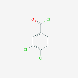 molecular formula C7H3Cl3O B152503 3,4-Dichlorobenzoyl chloride CAS No. 3024-72-4