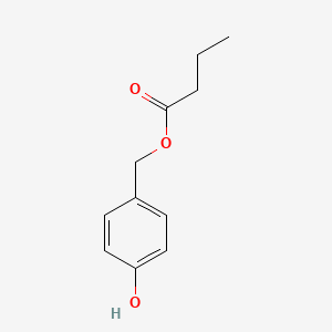 molecular formula C11H14O3 B15250733 4-Hydroxybenzylbutyrate 