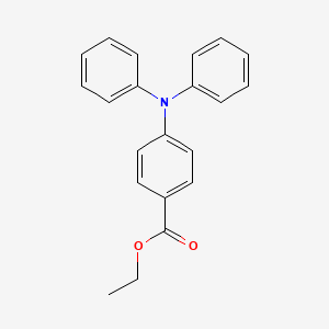 molecular formula C21H19NO2 B15250785 Ethyl 4-(diphenylamino)benzoate 