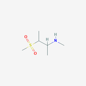 (3-Methanesulfonylbutan-2-yl)(methyl)amine