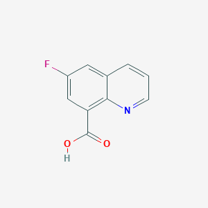 molecular formula C10H6FNO2 B1525100 6-Fluoroquinoline-8-carboxylic acid CAS No. 1306605-84-4