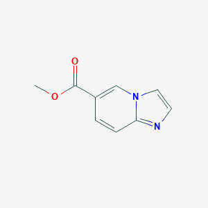 molecular formula C9H8N2O2 B152512 Methyl imidazo[1,2-a]pyridine-6-carboxylate CAS No. 136117-69-6