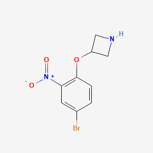 3-(4-Bromo-2-nitrophenoxy)azetidine