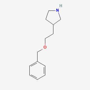 3-[2-(Benzyloxy)ethyl]pyrrolidine