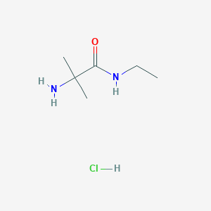 2-Amino-N-ethyl-2-methylpropanamide hydrochloride