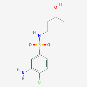 3-Amino-4-chloro-N-(3-hydroxybutyl)-benzenesulfonamide