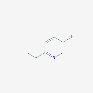 molecular formula C7H8FN B15251785 2-Ethyl-5-fluoropyridine 