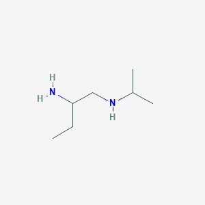 molecular formula C7H18N2 B15251820 (2-Aminobutyl)(propan-2-YL)amine 