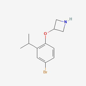 3-(4-Bromo-2-isopropylphenoxy)azetidine