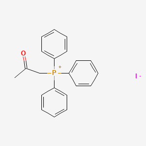 molecular formula C21H20IOP B15251994 Acetonyltriphenylphosphonium iodide CAS No. 65602-18-8