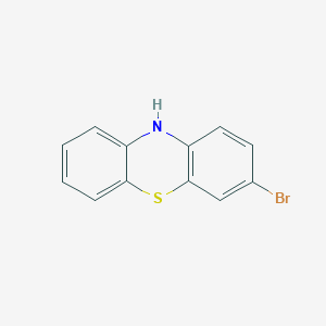 molecular formula C12H8BrNS B152520 3-Bromo-10h-phenothiazine CAS No. 3939-23-9