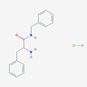 B1525220 2-Amino-N-benzyl-3-phenylpropanamide hydrochloride CAS No. 34582-43-9