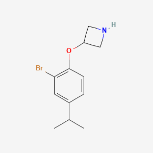 3-(2-Bromo-4-isopropylphenoxy)azetidine