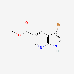 methyl 3-bromo-1H-pyrrolo[2,3-b]pyridine-5-carboxylate