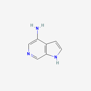 molecular formula C7H7N3 B1525238 1H-pyrrolo[2,3-c]pyridin-4-amine CAS No. 1190320-10-5