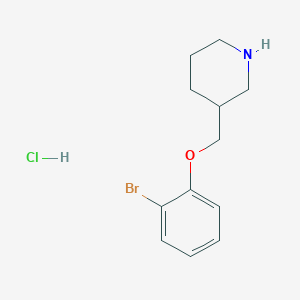 3-[(2-Bromophenoxy)methyl]piperidine hydrochloride