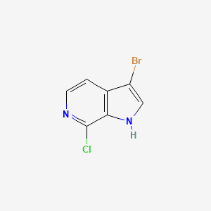 3-Bromo-7-chloro-1H-pyrrolo[2,3-C]pyridine