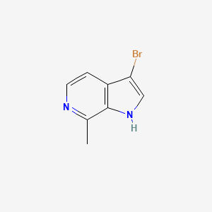 3-bromo-7-methyl-1H-pyrrolo[2,3-c]pyridine