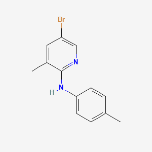 5-Bromo-3-methyl-N-(4-methylphenyl)-2-pyridinamine