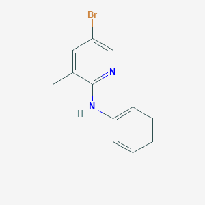 5-Bromo-3-methyl-N-(3-methylphenyl)-2-pyridinamine