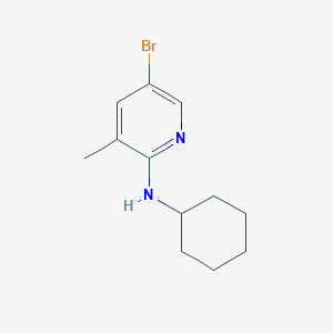 5-bromo-N-cyclohexyl-3-methylpyridin-2-amine