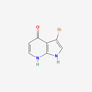 3-Bromo-1H-pyrrolo[2,3-b]pyridin-4-ol