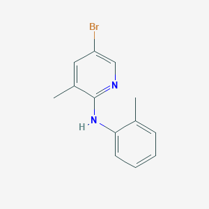 5-Bromo-3-methyl-N-(2-methylphenyl)-2-pyridinamine