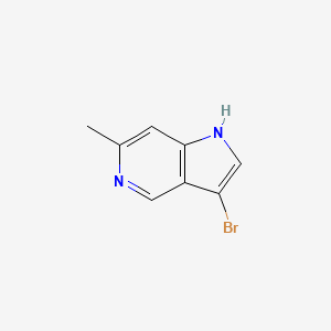3-bromo-6-methyl-1H-pyrrolo[3,2-c]pyridine