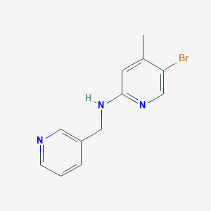5-Bromo-4-methyl-N-(3-pyridinylmethyl)-2-pyridinamine